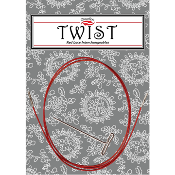 ChiaoGoo TWIST Red Cables 75 cm - MINI